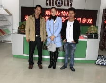 友情漆產(chǎn)品有口碑，客戶考察工廠求合作
